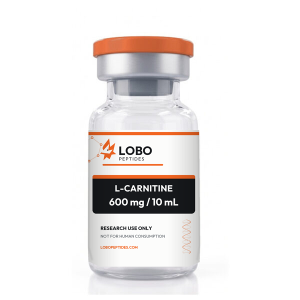 L-CARNITINE 600 mg / 10 mL LOBO Peptides research vial